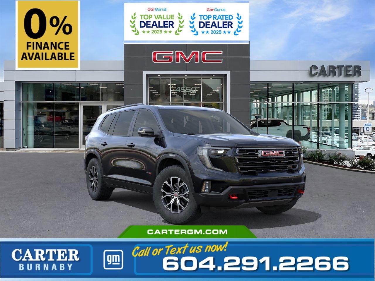 New 2026 GMC Acadia  for sale in Burnaby, BC