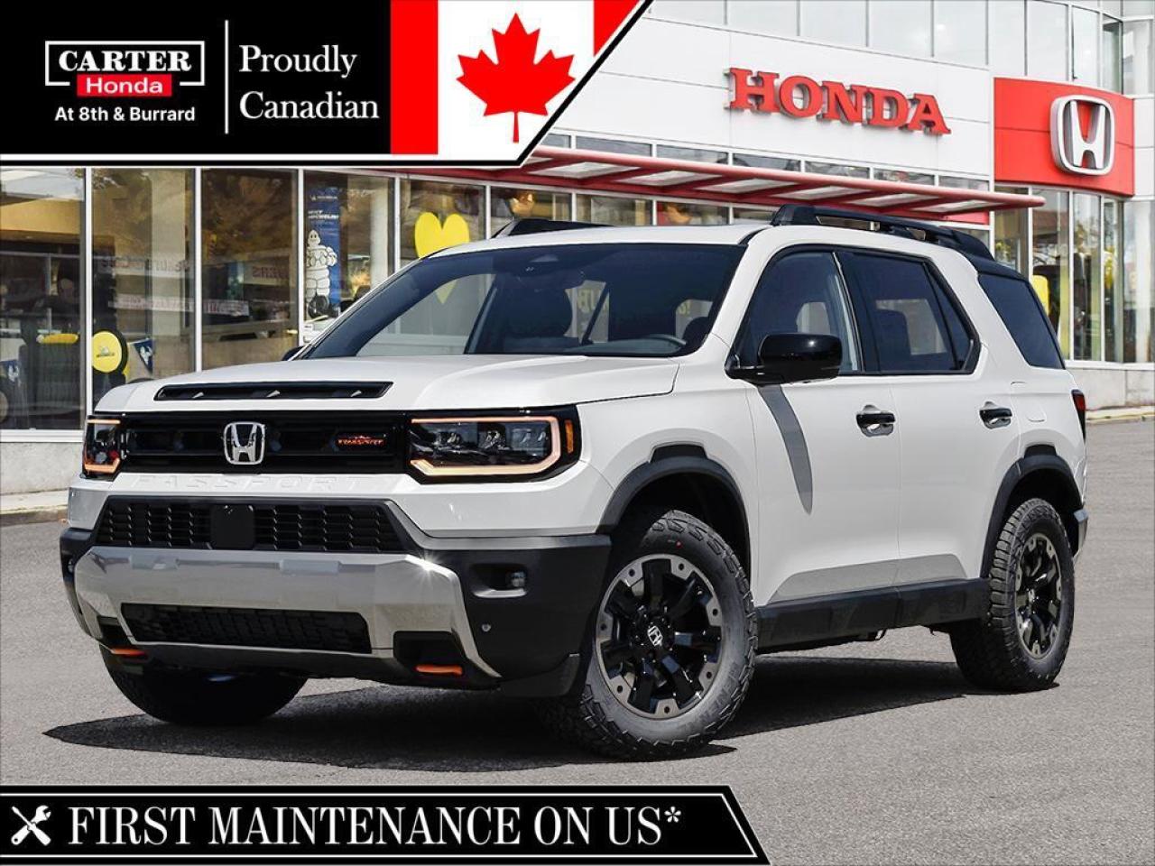 New 2026 Honda Passport TrailSport Touring | i-VTM4 AWD, Rugged Luxury for sale in Vancouver, BC