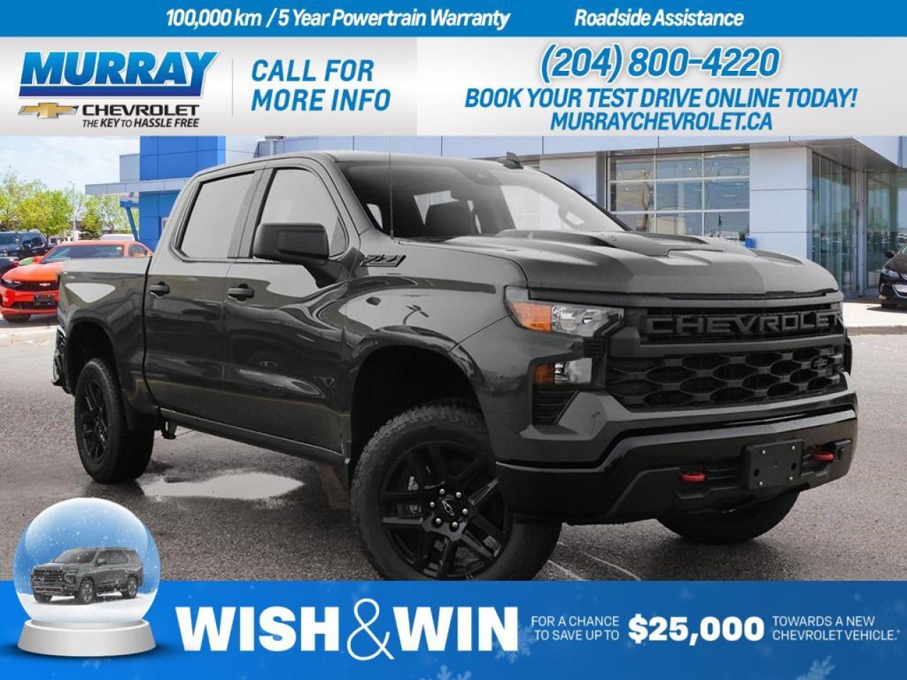 New 2026 Chevrolet Silverado 1500 Custom Trail Boss for sale in Winnipeg, MB