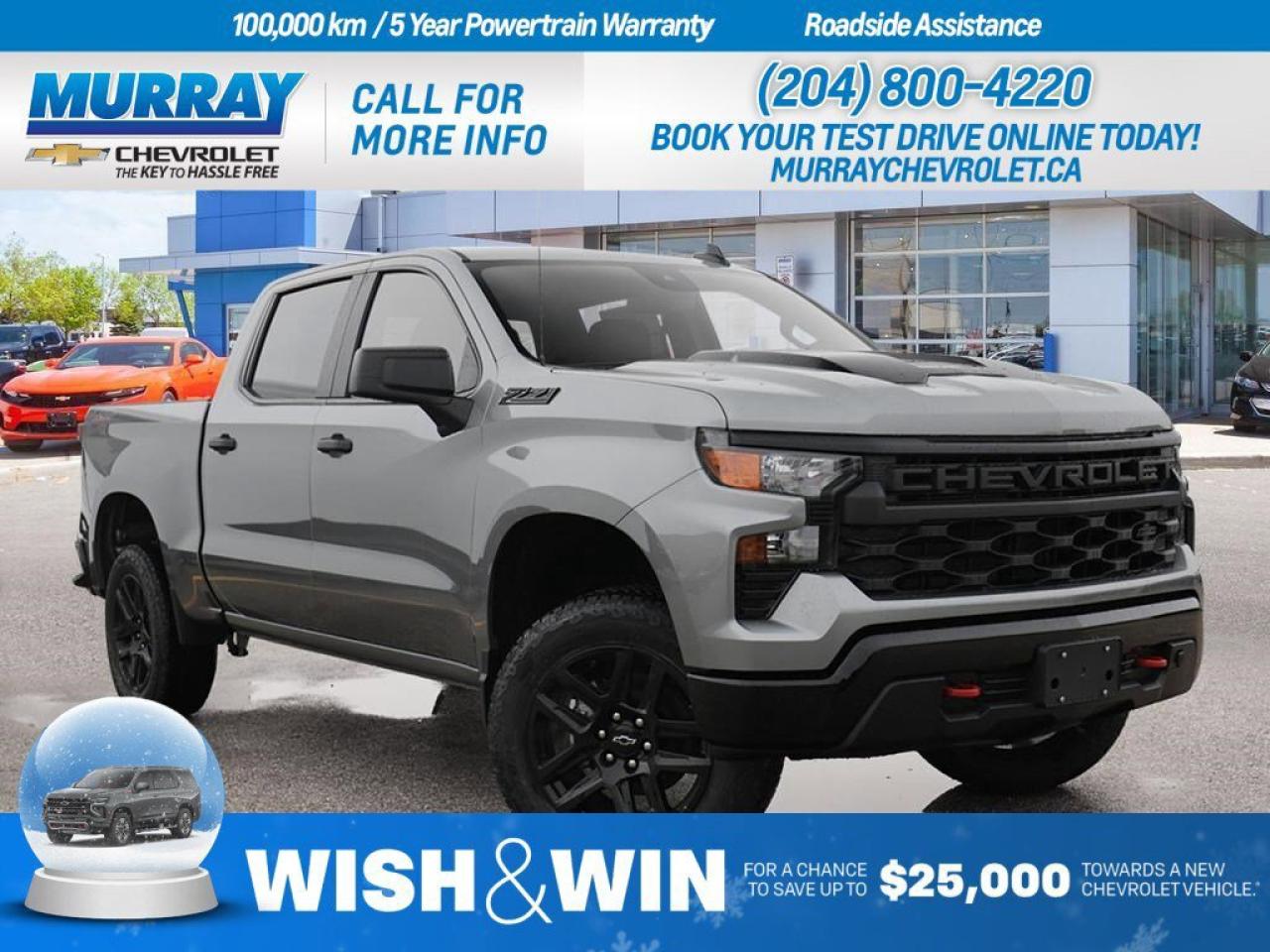 New 2026 Chevrolet Silverado 1500 Custom Trail Boss for sale in Winnipeg, MB