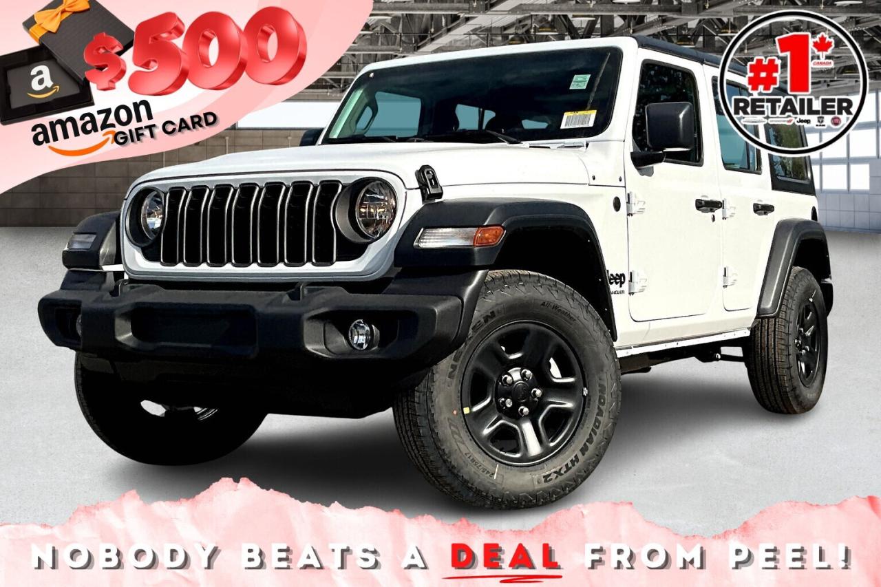 New 2026 Jeep Wrangler SPORT 4DR | Hardtop | 12
