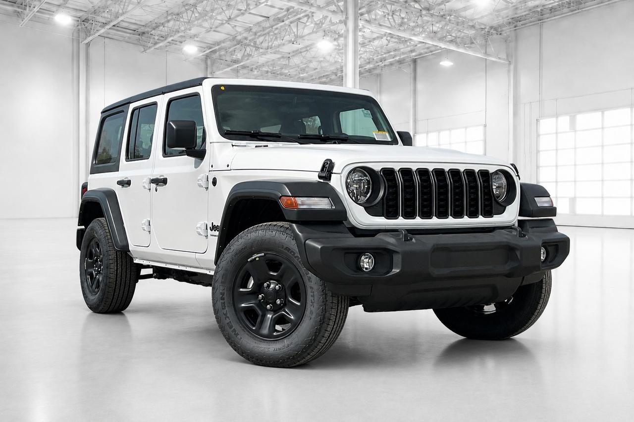 2026 Jeep Wrangler SPORT 4DR | Hardtop | 12" Touchscreen | Carplay Photo