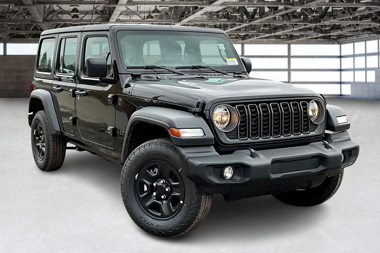 2026 Jeep Wrangler SPORT 4DR | Hardtop | 12" Touchscreen | Carplay Photo