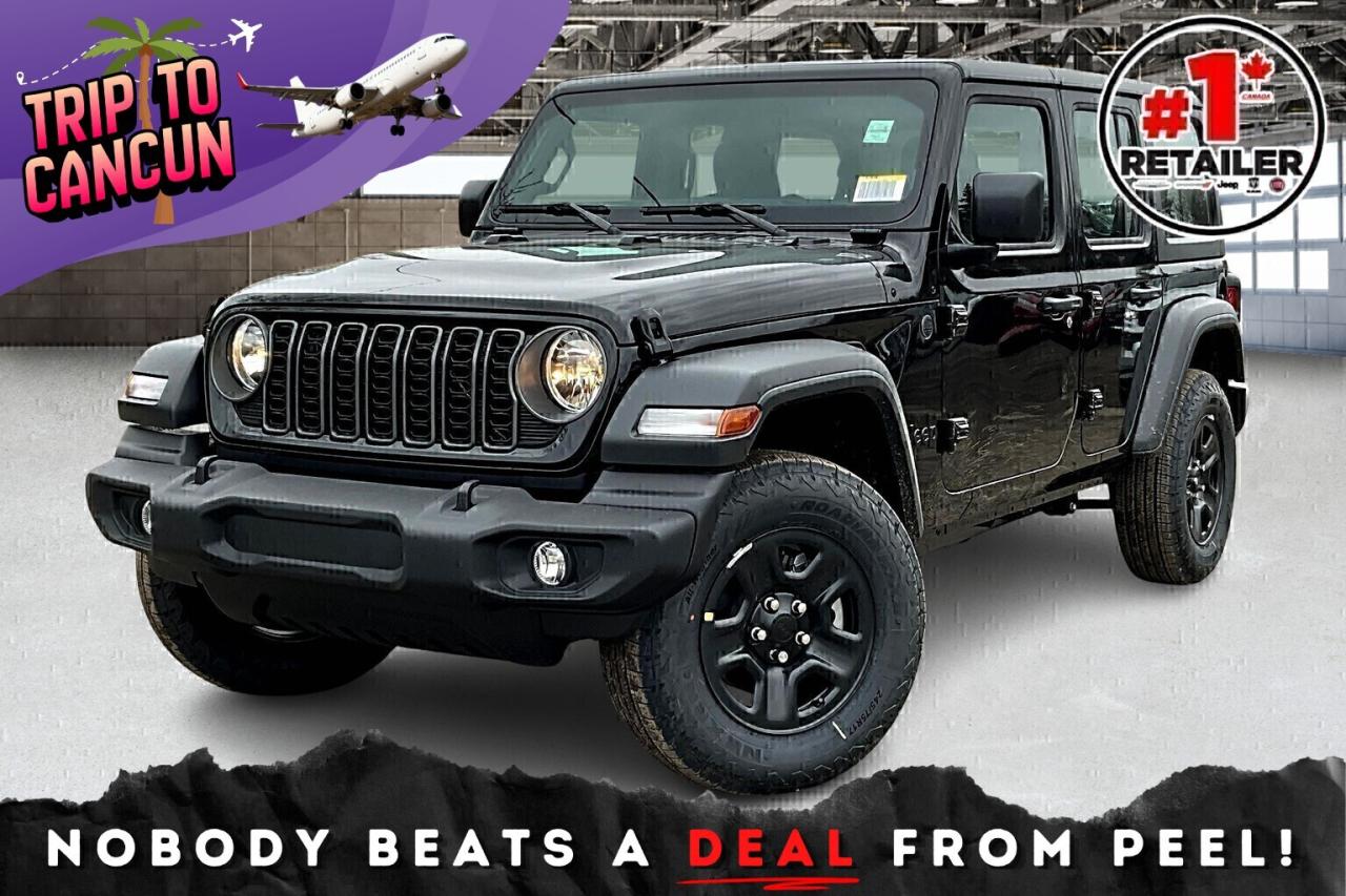 2026 Jeep Wrangler SPORT 4DR | Hardtop | 12" Touchscreen | Carplay Photo0