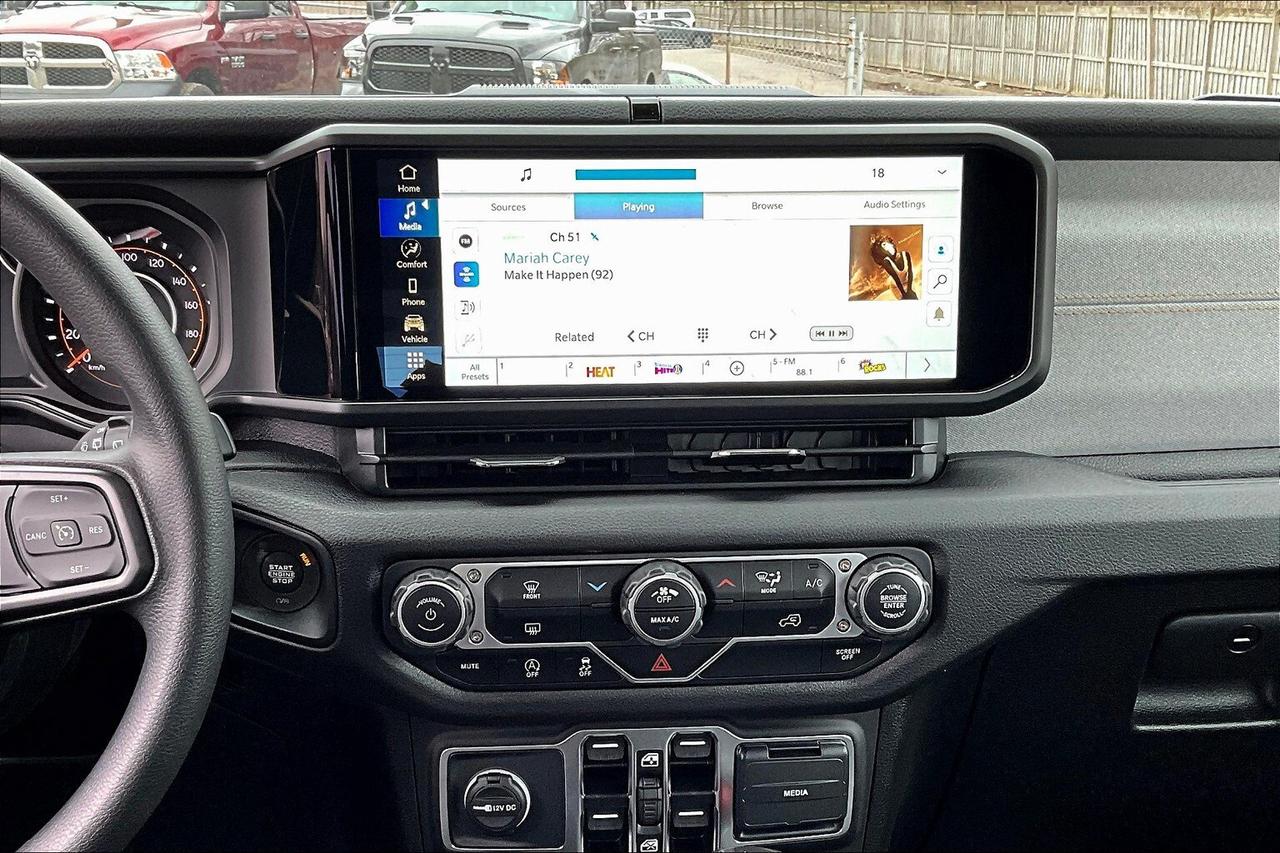 2026 Jeep Wrangler SPORT 4DR | Hardtop | 12" Touchscreen | Carplay Photo