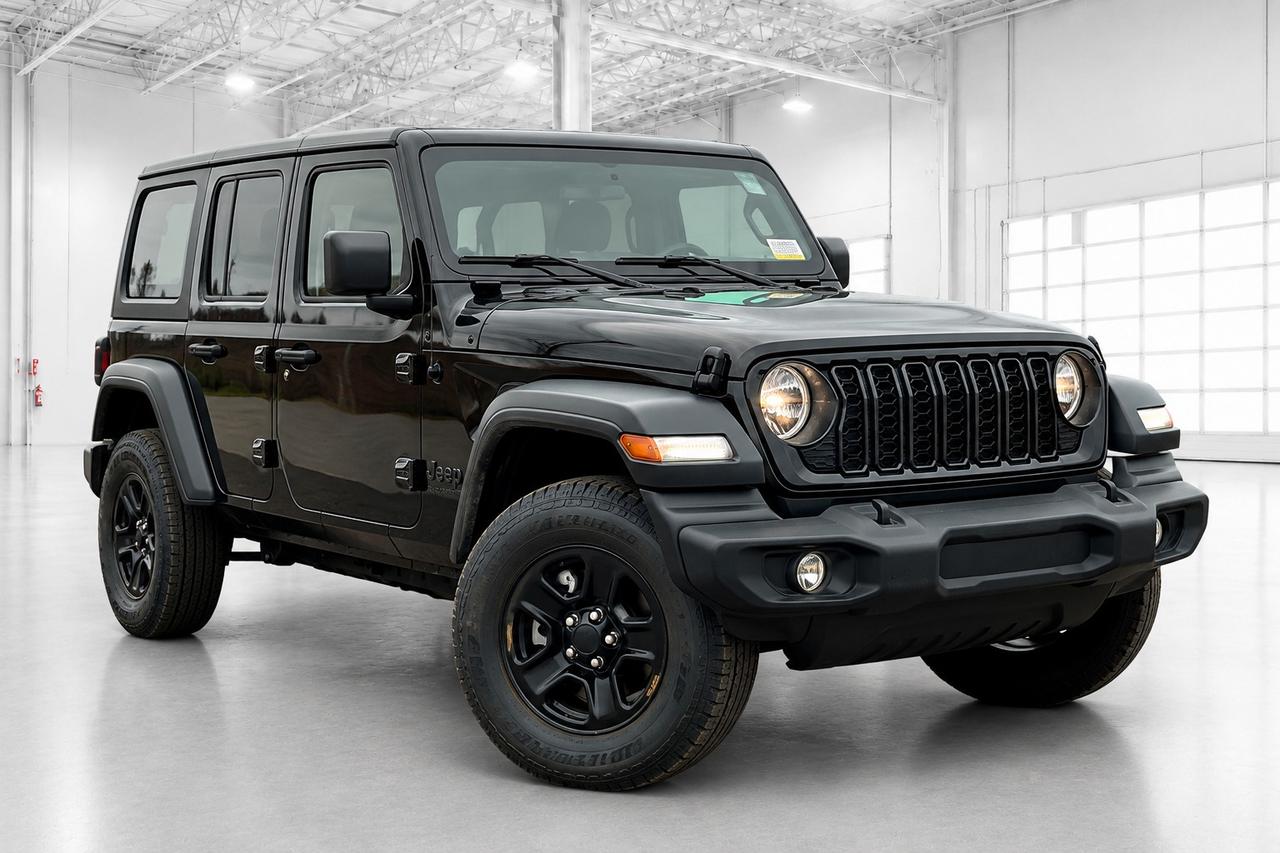 2026 Jeep Wrangler SPORT 4DR | Hardtop | 12" Touchscreen | Carplay Photo