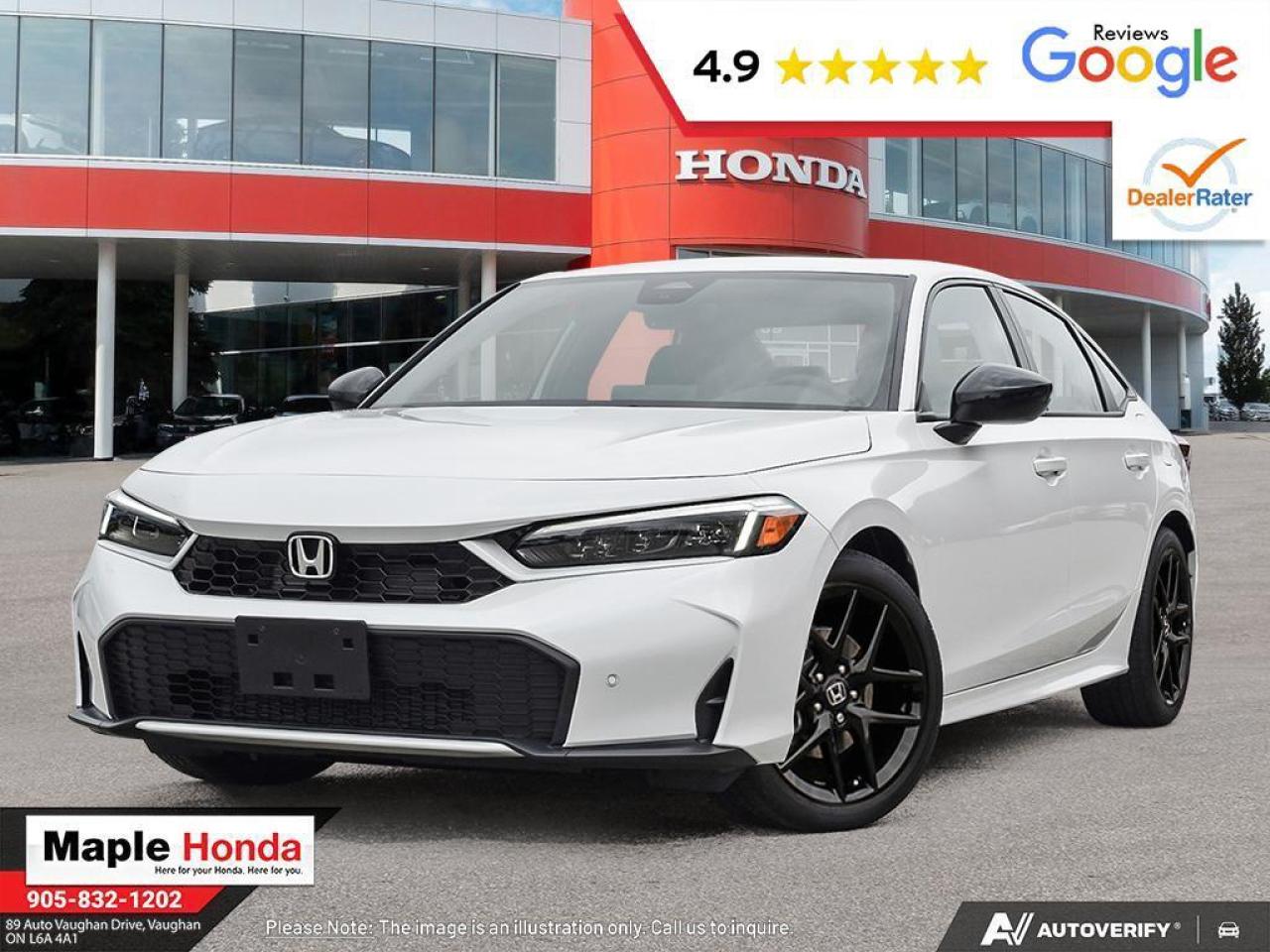 New 2026 Honda Civic Hybrid CIVIC 4D SPT TOUR HY for sale in Vaughan, ON