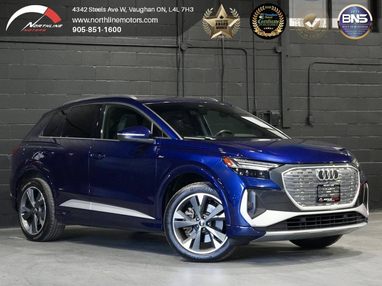 Used 2023 Audi Q4 e-tron 50 quattro/PANO/ADAPTIVE CRUISE/SONOS/NO ACCIENTS for sale in Vaughan, ON