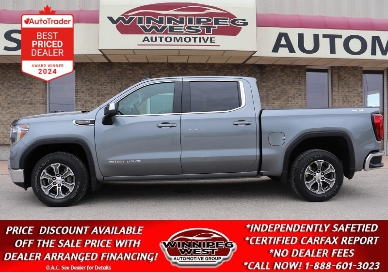 Used 2019 GMC Sierra 1500 local, one owner, exceptional! full serv. records for sale in Headingley, MB