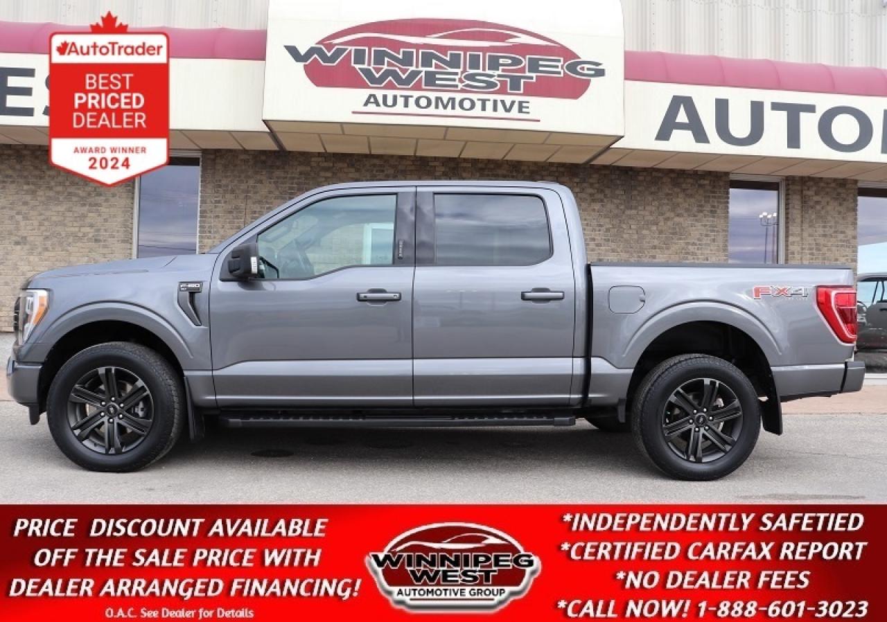 Used 2021 Ford F-150 FULLY LOADED FX4 BUCKETS AND CONSOLE HTD SEATS!! for sale in Headingley, MB