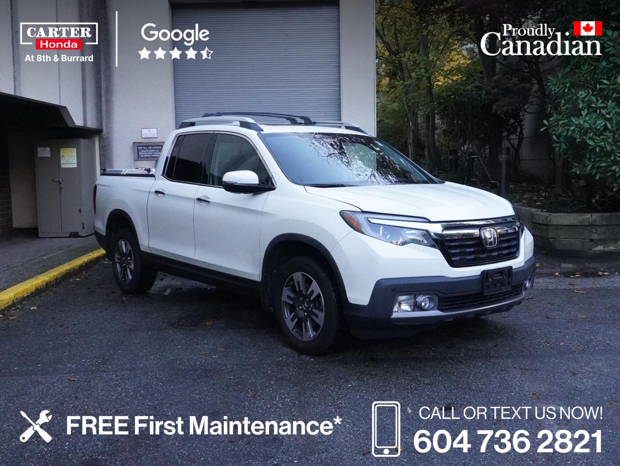 Used 2018 Honda Ridgeline Touring AWD, roof rack, steel tonneau, gps, apple for sale in Vancouver, BC