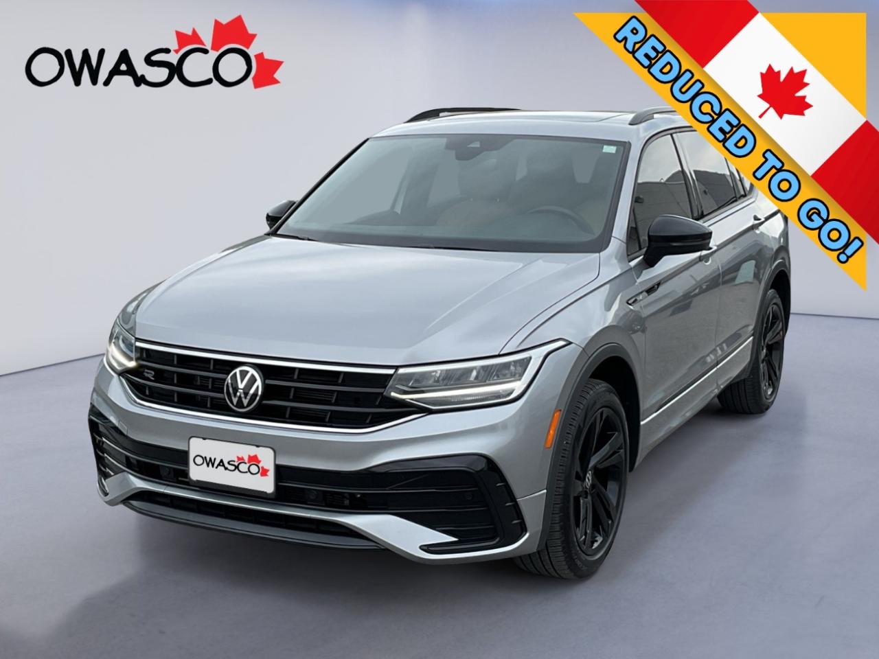 2023 Volkswagen Tiguan 2.0L R-Line Black Edition! One Owner Off Lease! Photo0