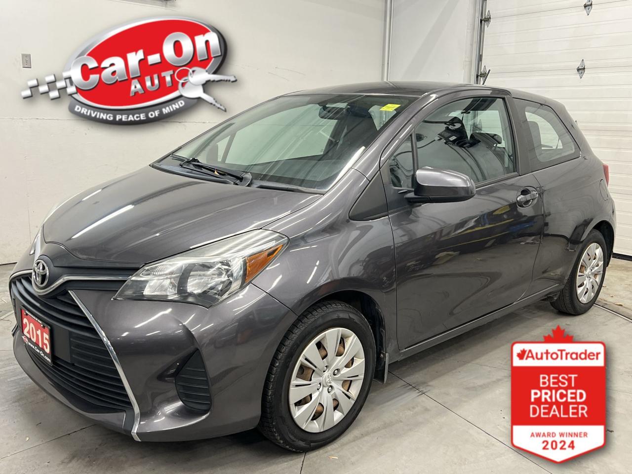 Used 2015 Toyota Yaris 5-SPEED | ONLY 54,000KMS!! | BLUETOOTH | AM/FM/CD for sale in Ottawa, ON