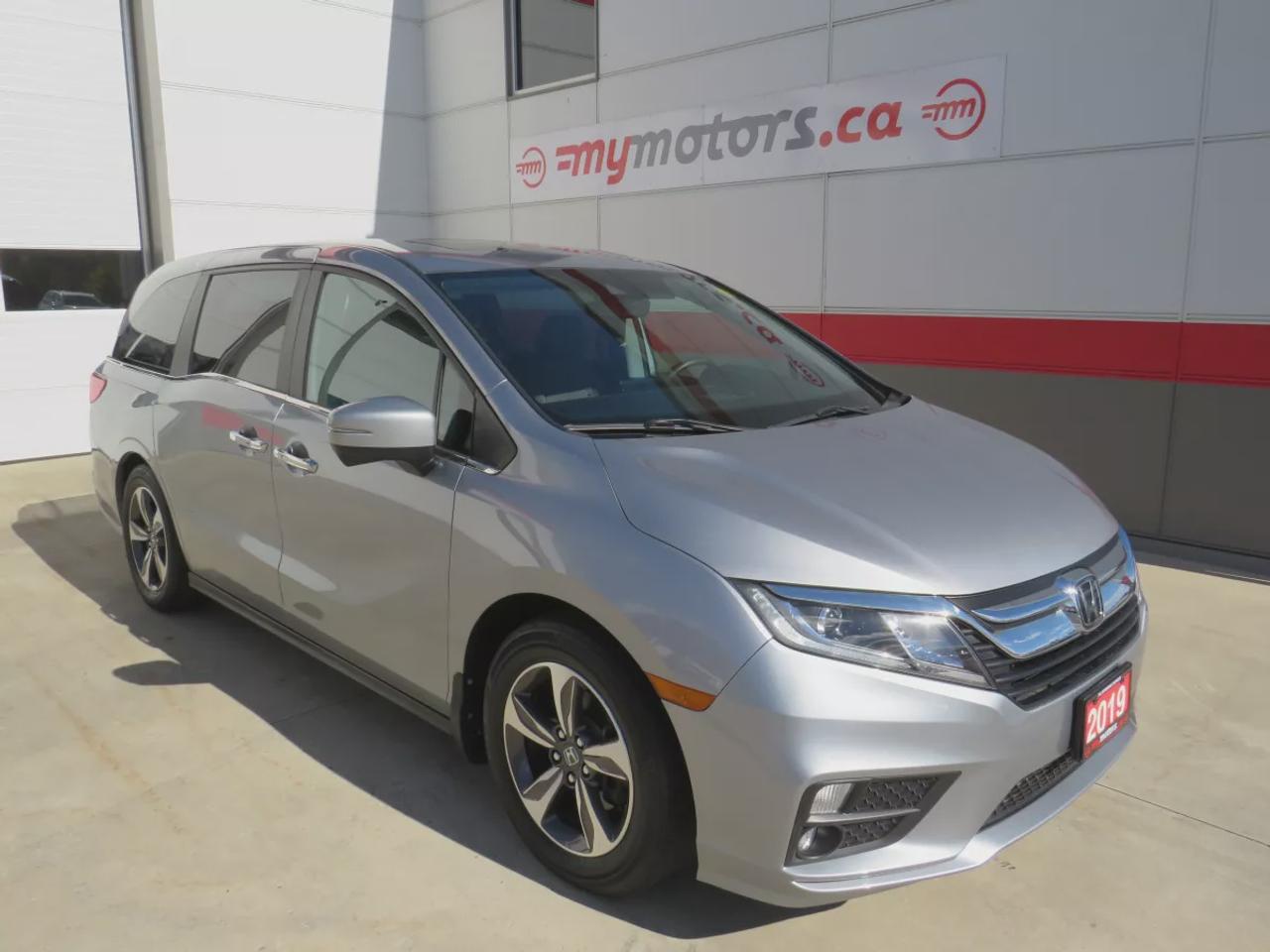 2019 Honda Odyssey EX  | Safety Certified | 8 Passenger | Trailer Hitch | Tints | Alloy Rims | DVD Entertainment System | Sunroof | Power Sliding Doors | Photo0