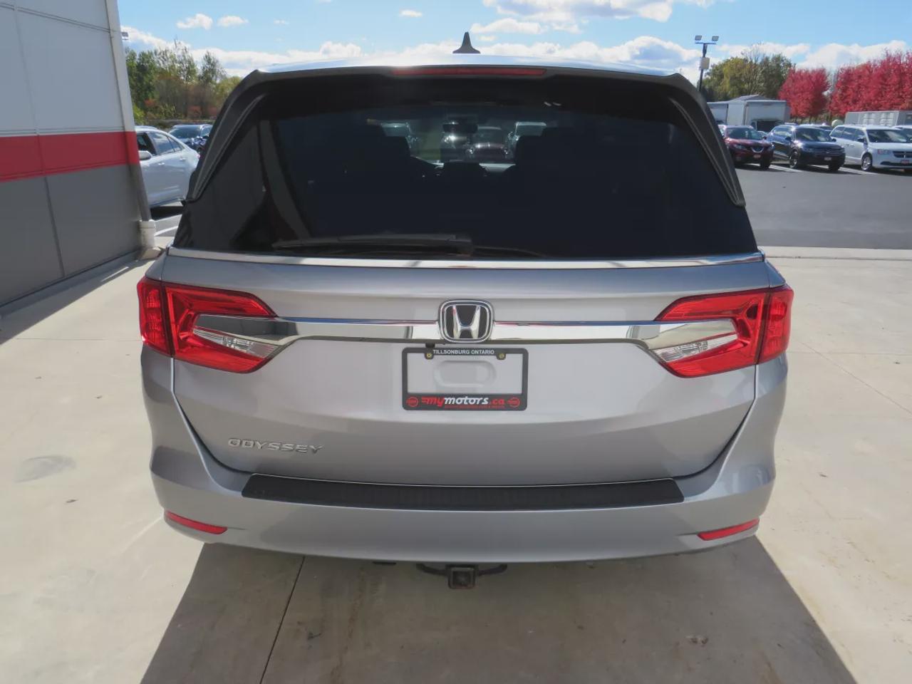 2019 Honda Odyssey EX  | Safety Certified | 8 Passenger | Trailer Hitch | Tints | Alloy Rims | DVD Entertainment System | Sunroof | Power Sliding Doors | Photo