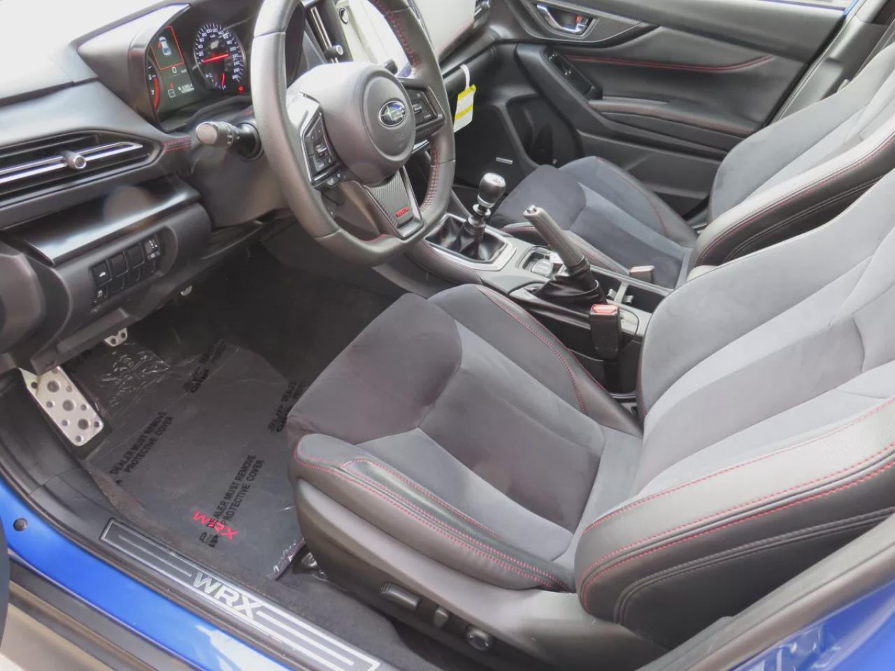 2023 Subaru WRX Sport-tech (**ONE OWNER!!**CLEAN TITLE/NO ACCIDENTS!!**SAFETY/CERTIFIED!!**MANUAL TRANSMISSION**ALLOY RIMS**SUNROOF**PUSH BUTTON START**POWER SEATS**LEATHER WRAPPED STEERING WHEEL**HEATED SEATS**DIGITAL TOUCHSCREEN**DUAL CLIMATE CONTROL**TRACTION CONTROL* Photo