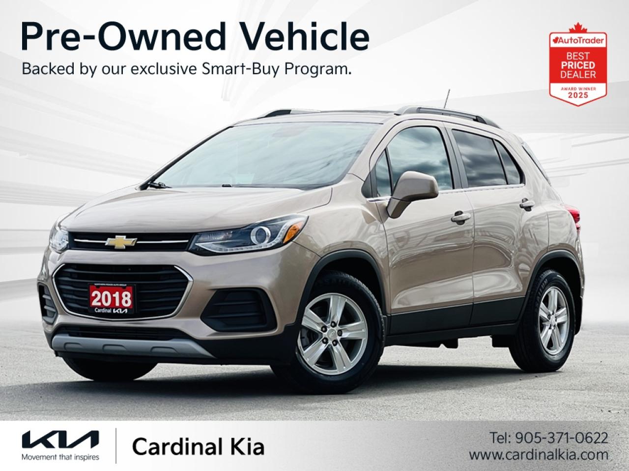 Used 2018 Chevrolet Trax LT for sale in Niagara Falls, ON