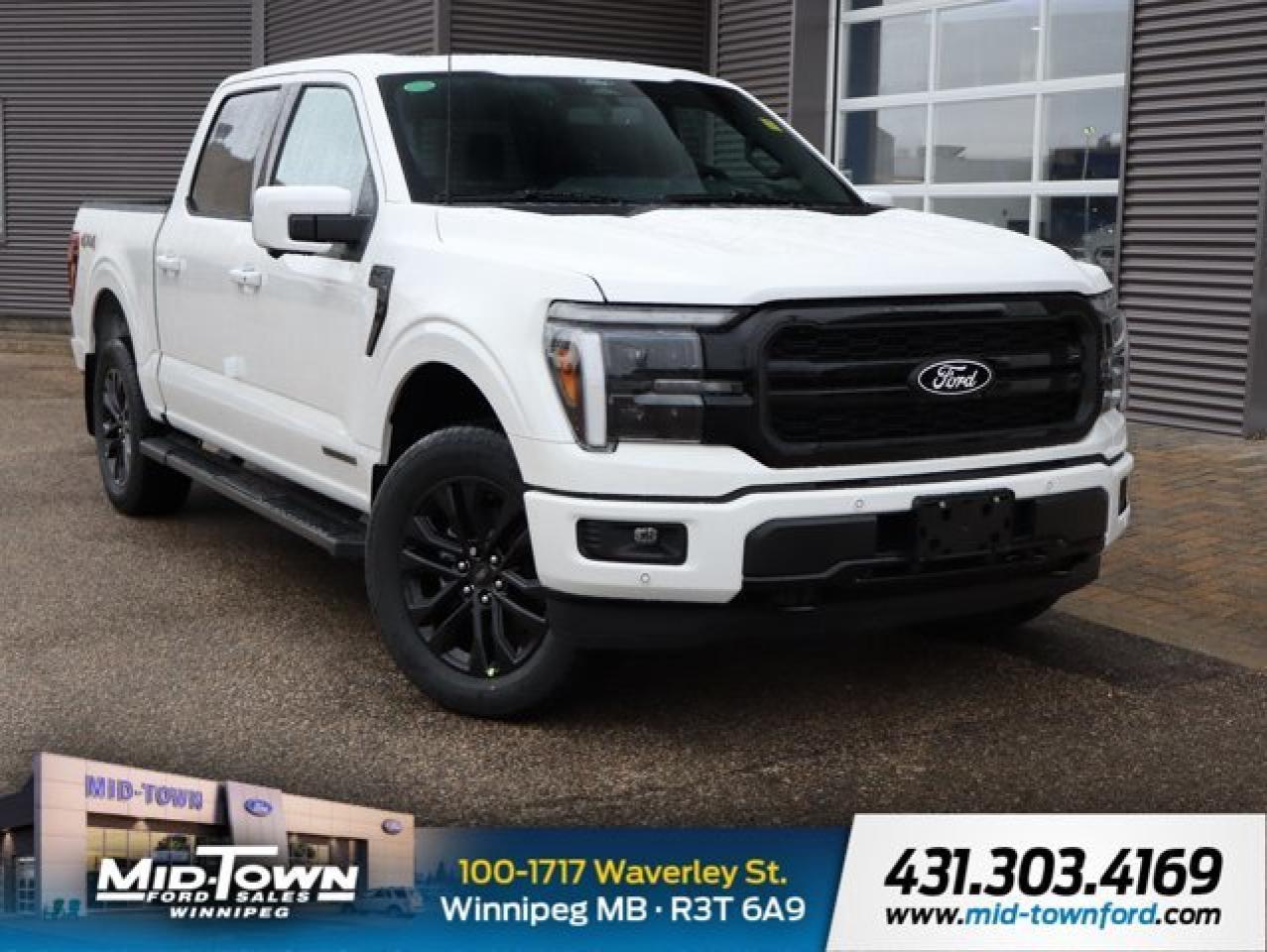 New 2025 Ford F-150 LARIAT | Twin Moonroof | Dual Zone Climate for sale in Winnipeg, MB