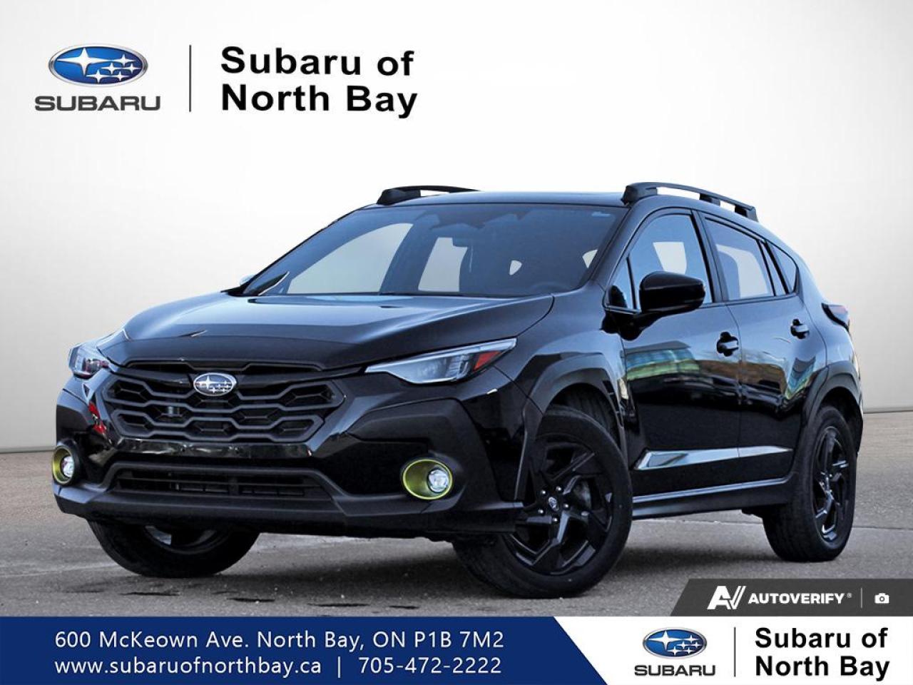 Used 2024 Subaru XV Crosstrek ONYX for sale in North Bay, ON