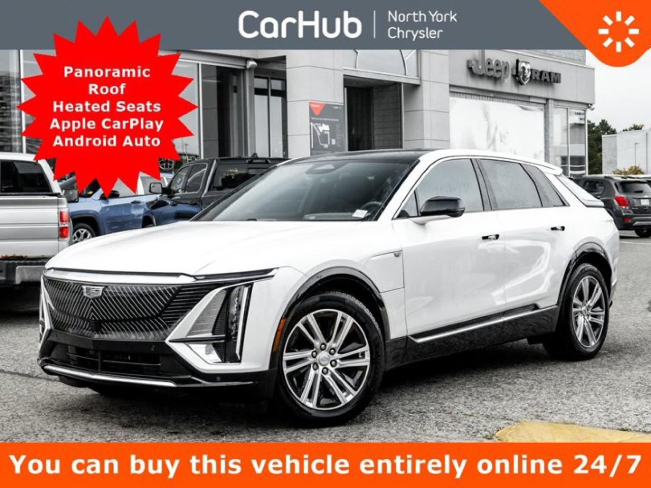 Used 2024 Cadillac LYRIQ Tech Panoroof Heated Seats Apple CarPlay Android Auto for sale in Thornhill, ON
