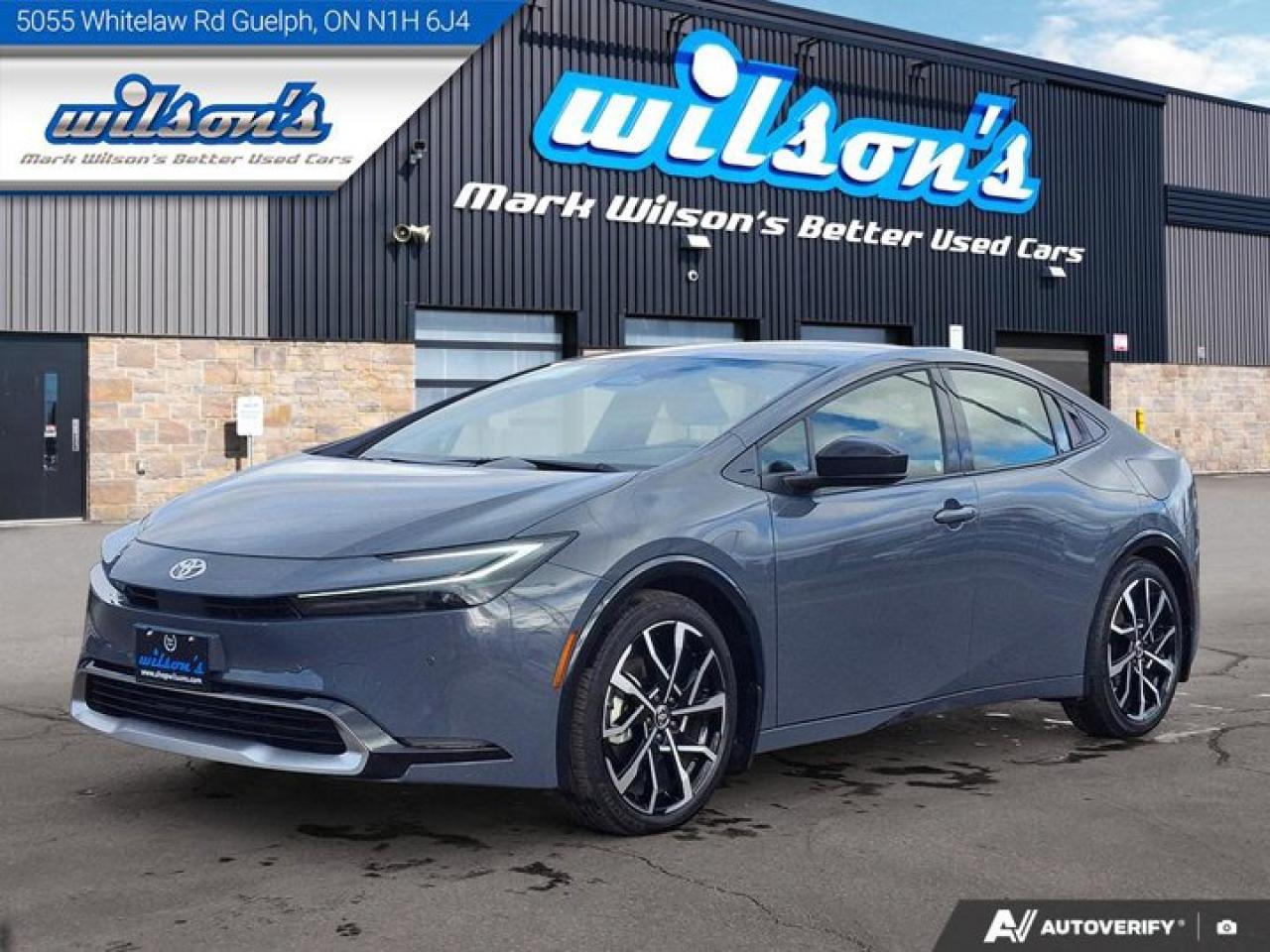 Used 2025 Toyota Prius Plug-In Hybrid XSE PHEV | Leather | Fixed Glass Roof | Carplay & Android Auto & More ! for sale in Guelph, ON
