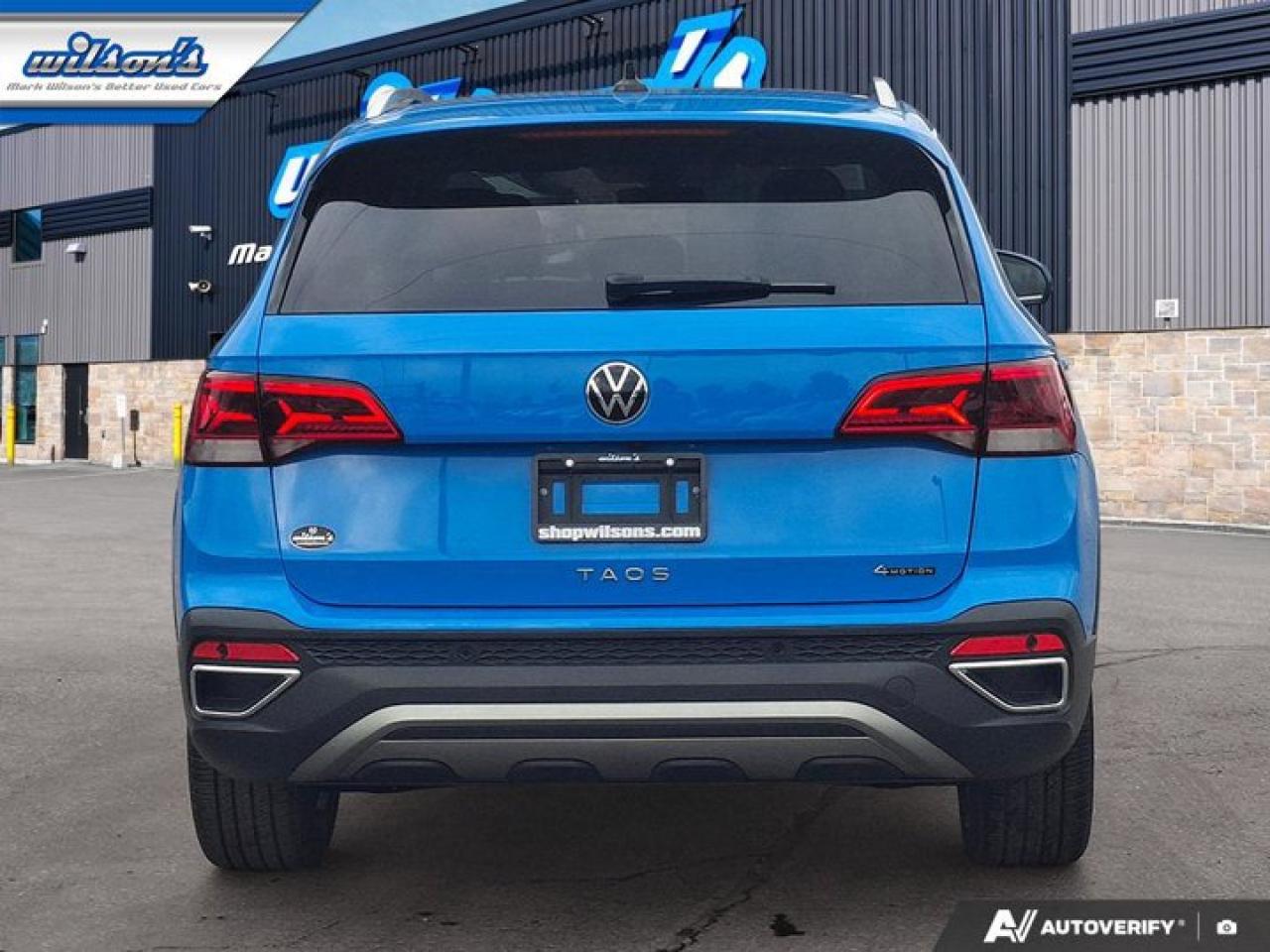 2023 Volkswagen Taos Highline 4Motion AWD | Leather | Pano Roof | Heated Seats + Steering | Beats Audio | and More ! Photo3