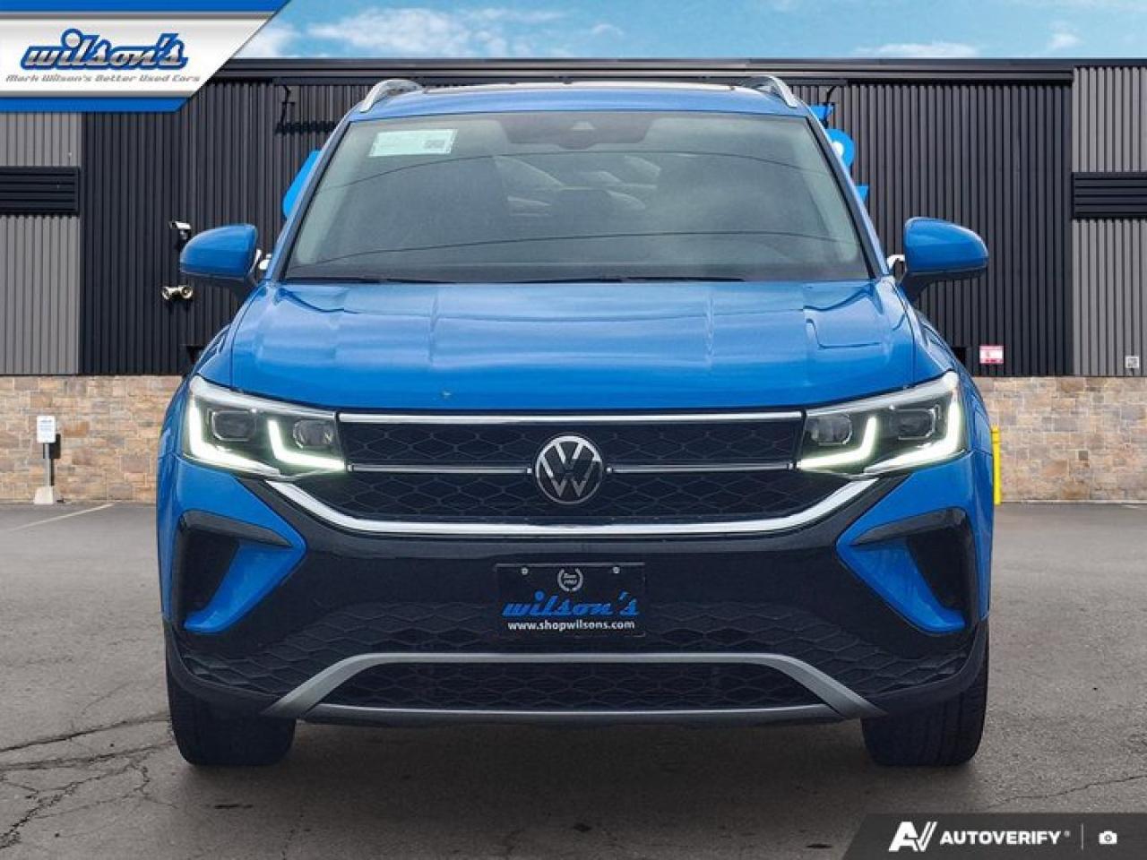 2023 Volkswagen Taos Highline 4Motion AWD | Leather | Pano Roof | Heated Seats + Steering | Beats Audio | and More ! Photo