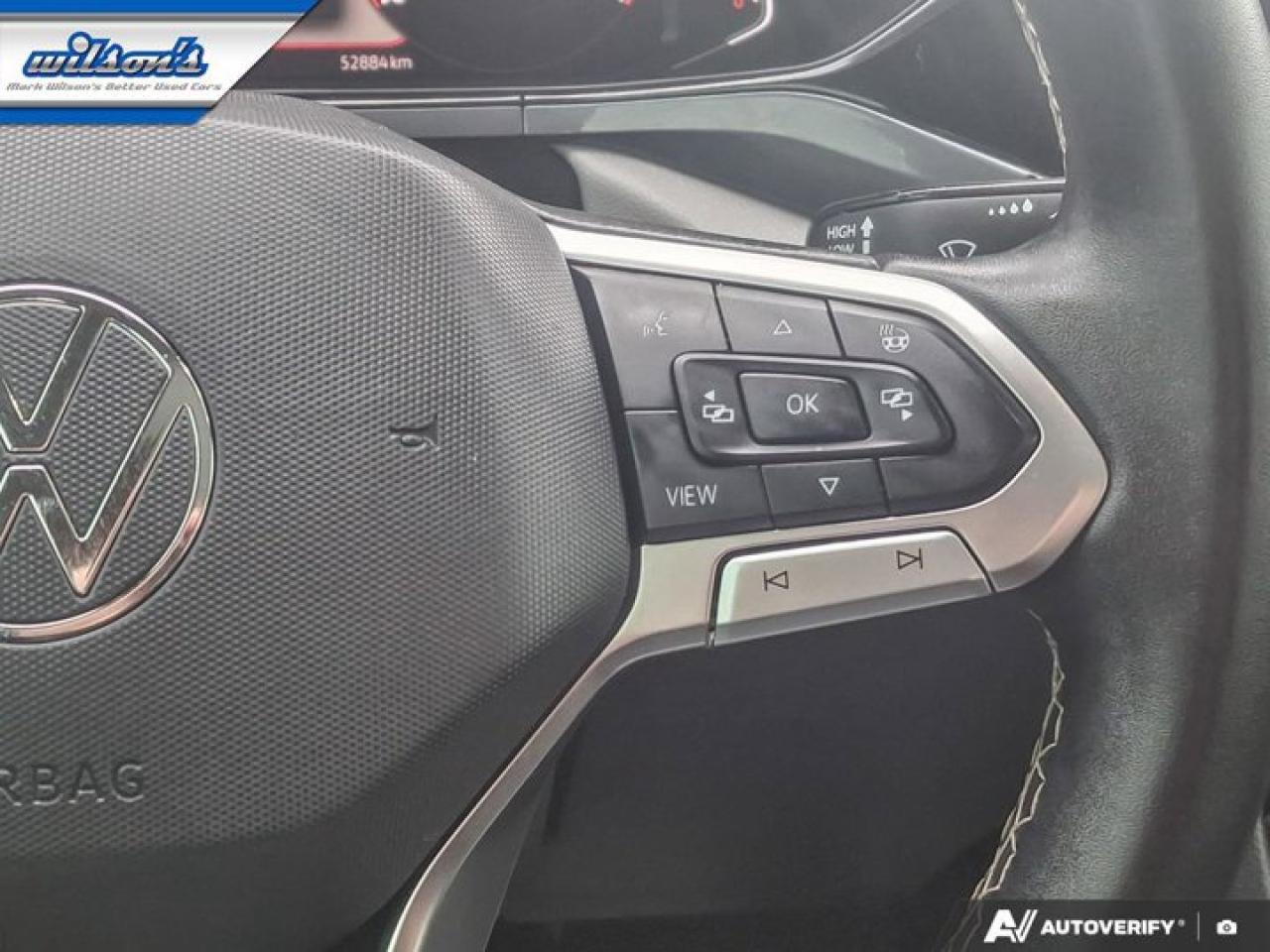 2023 Volkswagen Taos Highline 4Motion AWD | Leather | Pano Roof | Heated Seats + Steering | Beats Audio | and More ! Photo