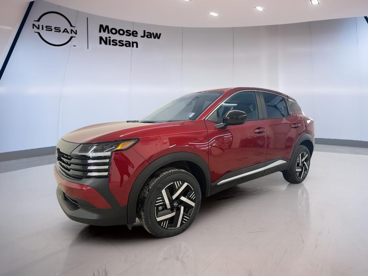 Experience the bold new look and advanced engineering of the brand new 2026 Nissan Kicks SV, now available at Moose Jaw Nissan. This eye-catching compact SUV stands out in striking red with a sleek black interior, offering a perfect blend of style, practicality, and innovation. Powered by a 2.0L DOHC 4-cylinder engine paired with an Xtronic CVT, the Kicks SV delivers a responsive and efficient drive. With front-wheel drive traction, this vehicle is designed for confidence and comfort on Moose Jaws city streets and highways.

TRUCK FEATURES  
»» Compact SUV with versatile cargo capabilities  
»» Efficient 2.0L DOHC 4-cylinder engine  
»» Xtronic CVT for smooth, seamless shifting  
»» Front-wheel drive for urban and highway stability  

ADVANCED SAFETY FEATURES  
»» Advanced airbag system for occupant protection  
»» Anti-lock braking system for controlled stops  
»» Rearview camera for easier parking and reversing  
»» Vehicle dynamic control for enhanced stability  

PERFORMANCE AND EFFICIENCY  
»» 2.0L DOHC 4-cylinder delivers strong performance  
»» Xtronic CVT ensures smooth, efficient acceleration  
»» Front-wheel drive for confident handling  
»» Engineered for impressive fuel efficiency  

COMFORT AND CONVENIENCE  
»» Spacious black interior with ergonomic layout  
»» Automatic climate control for year-round comfort  
»» Adjustable drivers seat for personalized fit  
»» Power windows and door locks for added ease  

TECHNOLOGY AND CONNECTIVITY  
»» Touchscreen infotainment system with intuitive controls  
»» Bluetooth hands-free calling and audio streaming  
»» USB ports for device charging and connectivity  
»» Steering wheel-mounted audio and cruise controls  

CARGO SPACE  
»» Flexible rear cargo area for daily needs  
»» Split-folding rear seats for extra storage  
»» Low lift-over height for easy loading  
»» Ample space for groceries, gear, or luggage  

WHAT OTHER OWNERS LIKE  
»» Smooth, fuel-efficient driving experience  
»» User-friendly infotainment and connectivity features  
»» Practical cargo space for daily activities  
»» Modern, stylish exterior design  

This 2026 Nissan Kicks SVs VIN is: 3N8AP6CE6TL332076.