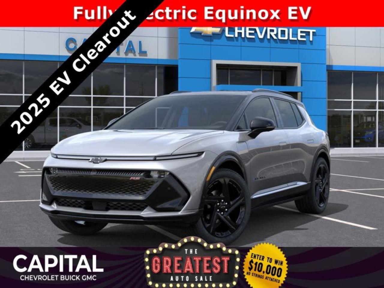 New 2025 Chevrolet Equinox EV RS for sale in Calgary, AB