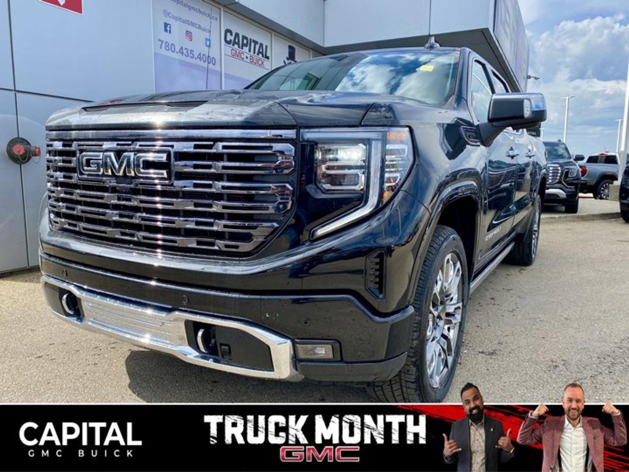 CHECK OUT THIS 2026 Limited Production DENALI ULTIMATE Sierra 1500 with the 6.2L Engine. Equipped with 16-way power front seats including MASSAGE feature, Body Color Arch Moldings, Handsfree Super Cruise, Bose Premium Stereo, the EXCLUSIVE Luxury Alpine Umber Interior, 22 Aluminum, Midnight with Chrome Inserts wheels, power-retractable assist steps with perimeter lighting, Power sunroof, Advanced Technology package, adaptive cruise, rear camera mirror, heads-up display, VADER CHROME and much much more!Ask for the Internet Department for more information or book your test drive today! Text 825-445-0521 for fast answers at your fingertips!AMVIC Licensed Dealer - Licence Number B1044900Disclaimer: All prices are plus taxes and include all cash credits and loyalties. See dealer for details. AMVIC Licensed Dealer # B1044900