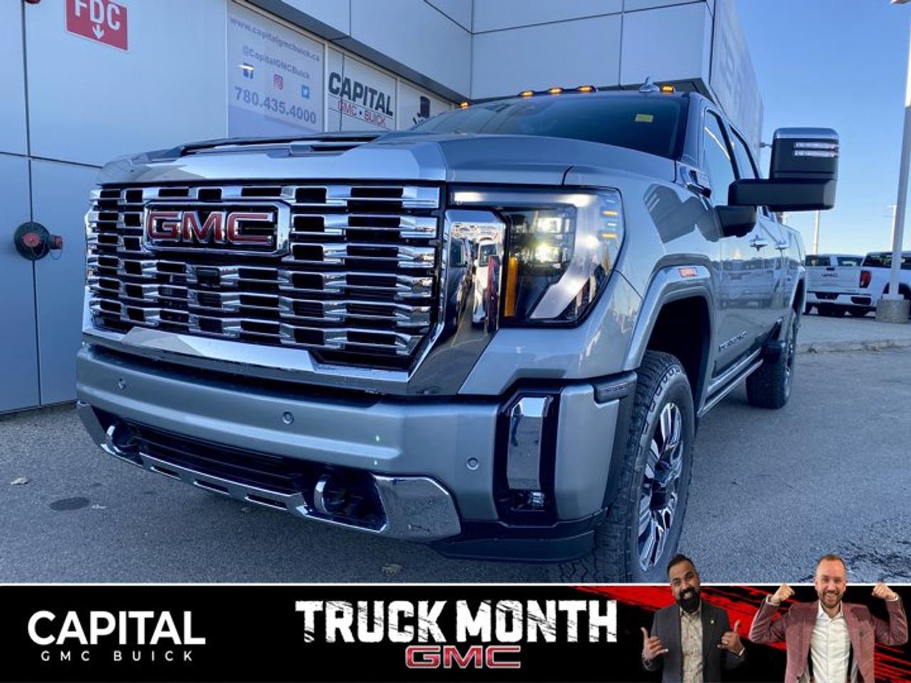 Take a look at this FULLY-LOADED Denali 3500 Heavy-Duty DURAMAX Diesel.... With every option including Heated and Cooled Seats, Heated Steering, Power Assist Steps, 360 CAM, Heads-up Display, Rear Heated Seats, Body Color Arch Moldings, 5th Wheel Prep Package, Rear Streaming Camera Mirror, Adaptive Cruise Control, Power Assist Steps, and so much more... CALL NOWAsk for the Internet Department for more information or book your test drive today! Text 825-445-0521 for fast answers at your fingertips!AMVIC Licensed Dealer - Licence Number B1044900Disclaimer: All prices are plus taxes and include all cash credits and loyalties. See dealer for details. AMVIC Licensed Dealer # B1044900