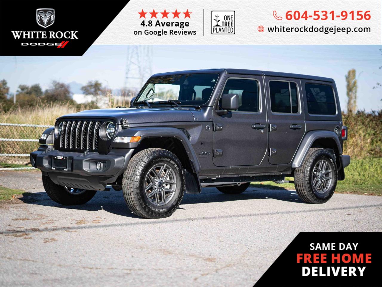 Used 2024 Jeep Wrangler SPORT for sale in Surrey, BC