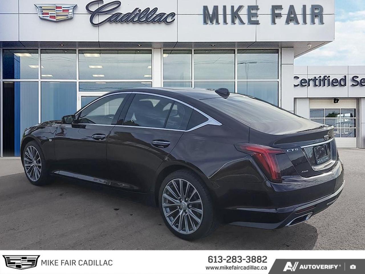 2020 Cadillac CT5 Premium Luxury AWD,ultraview sunroof,HD surround vision,keyless access,outside heated mirrors Photo2