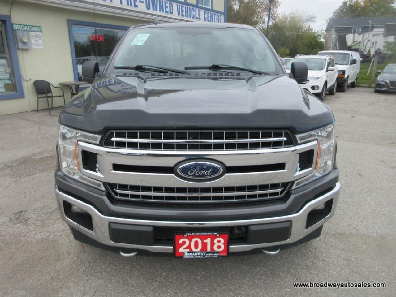 2018 Ford F-150 GREAT VALUE XLT-XTR-MODEL 6 PASSENGER 5.0L - V8.. 4X4.. CREW-CAB.. SHORTY.. NAVIGATION.. HEATED SEATS.. POWER PEDALS.. BACK-UP CAMERA.. Photo