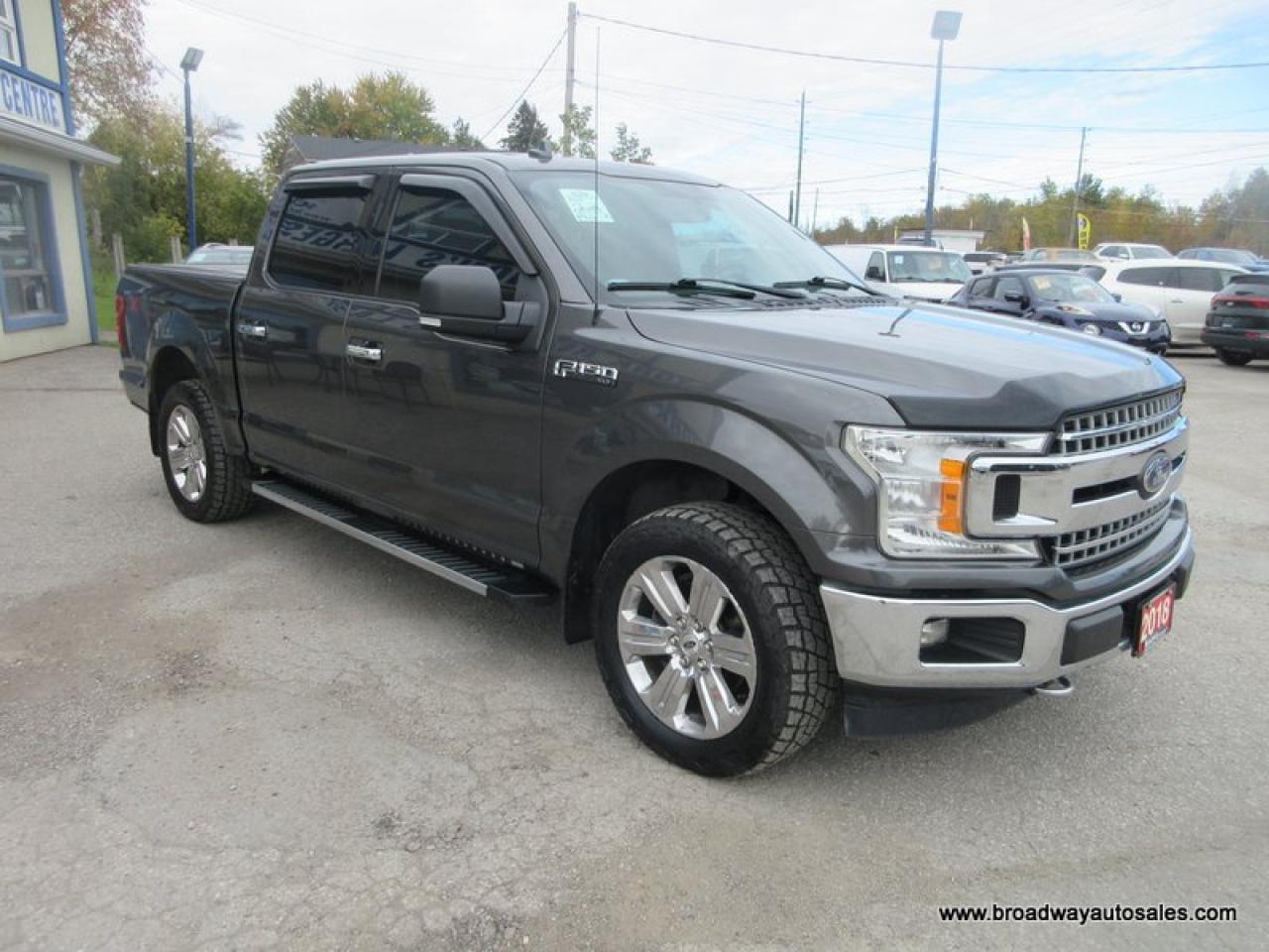 2018 Ford F-150 GREAT VALUE XLT-XTR-MODEL 6 PASSENGER 5.0L - V8.. 4X4.. CREW-CAB.. SHORTY.. NAVIGATION.. HEATED SEATS.. POWER PEDALS.. BACK-UP CAMERA.. Photo