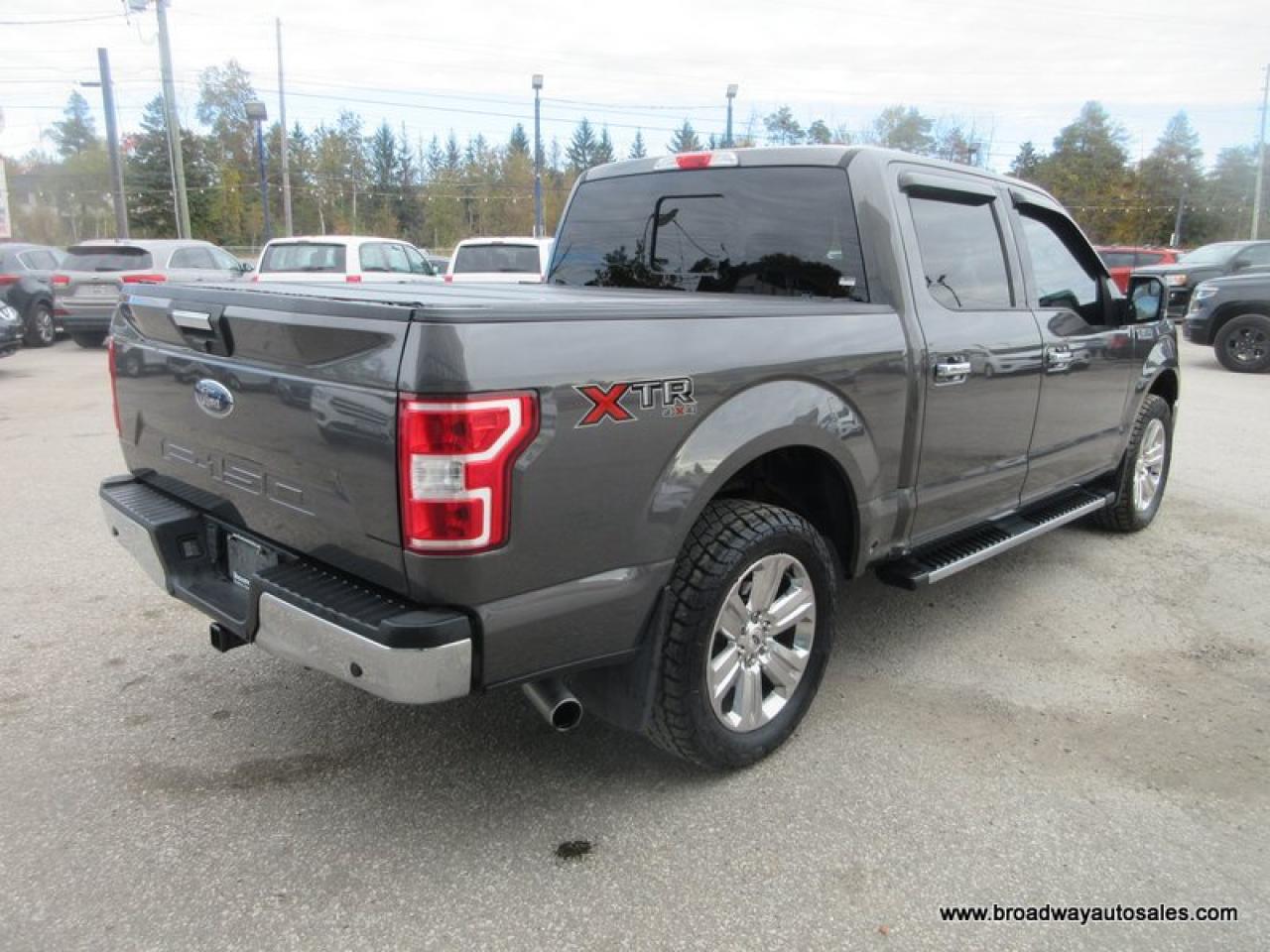 2018 Ford F-150 GREAT VALUE XLT-XTR-MODEL 6 PASSENGER 5.0L - V8.. 4X4.. CREW-CAB.. SHORTY.. NAVIGATION.. HEATED SEATS.. POWER PEDALS.. BACK-UP CAMERA.. Photo