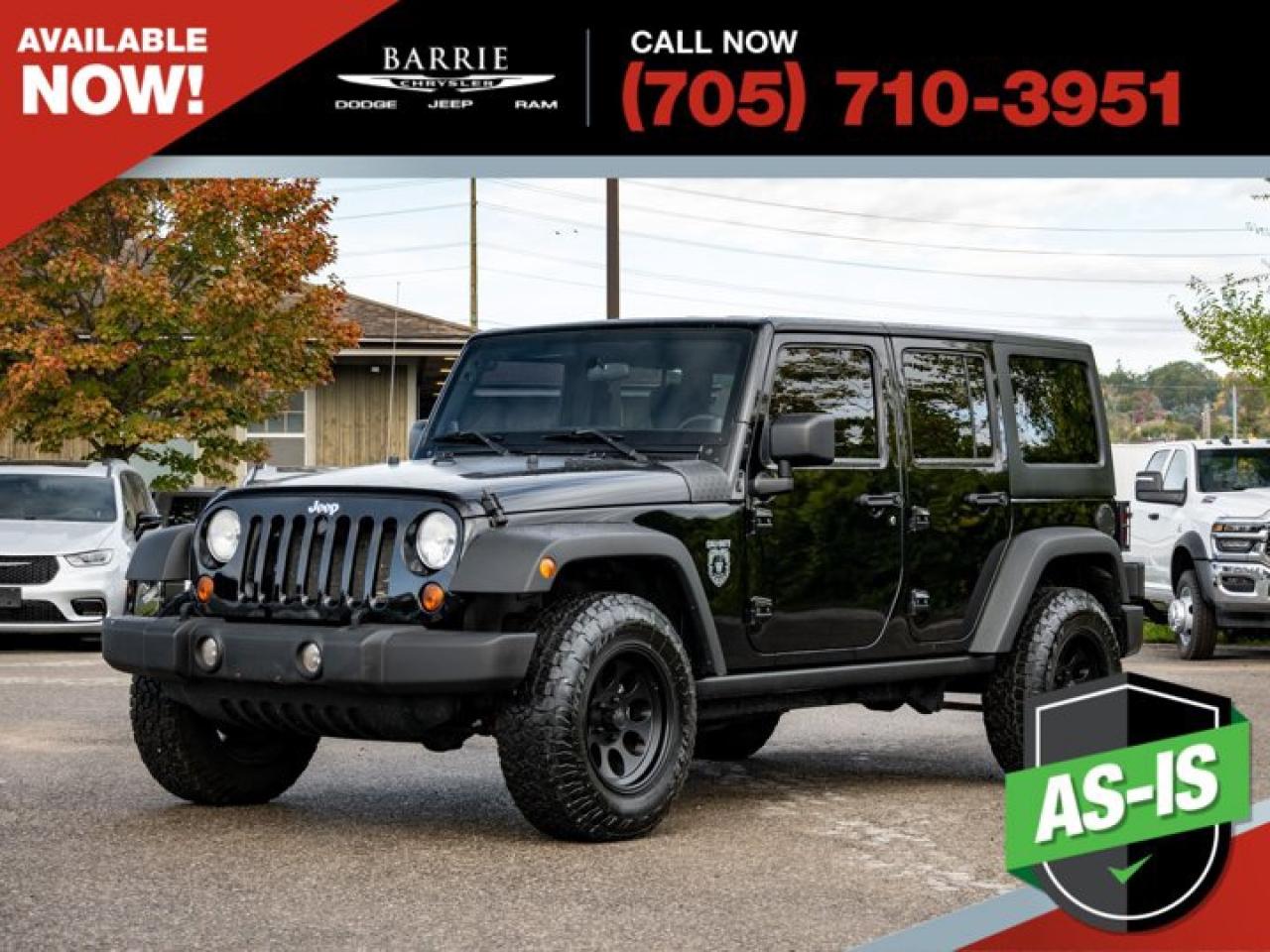Used 2011 Jeep Wrangler Unlimited Rubicon for sale in Barrie, ON