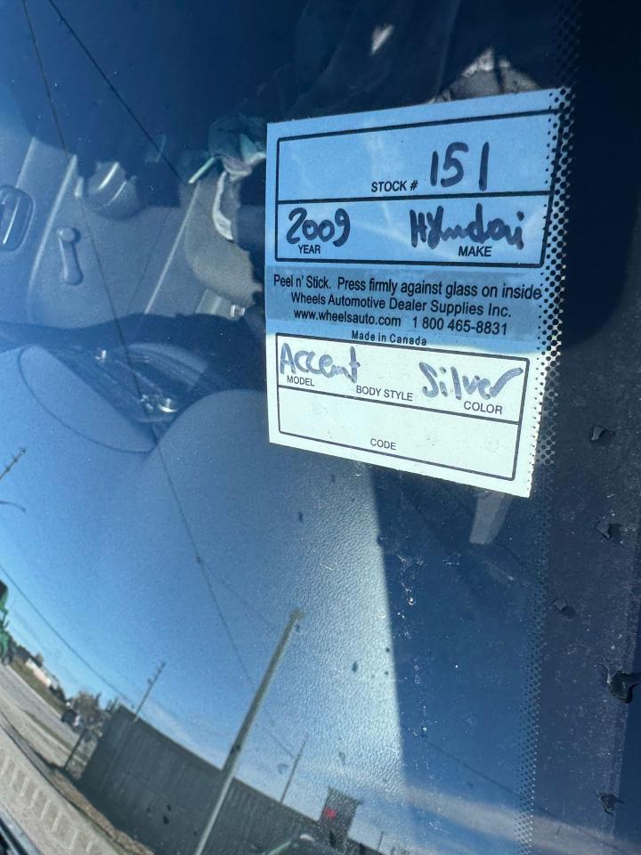 2009 Hyundai Accent L, AUTO, HATCH, ONLY 70,000KM, GAS SAVER, CERT - Photo #17