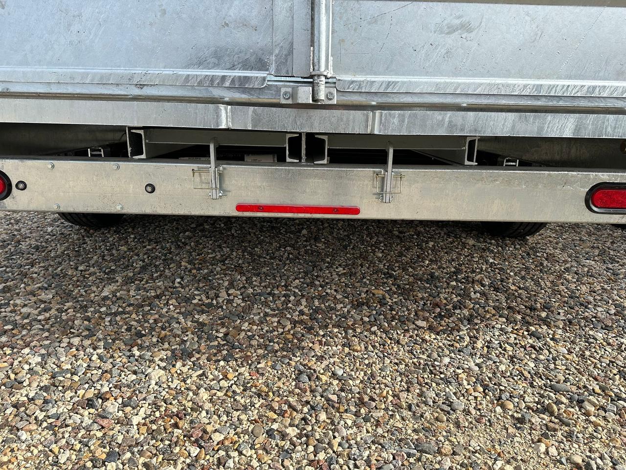 2026 One Sixteen Dump 82" x 14' One Sixteen Galvanized Dump Trailer Photo5