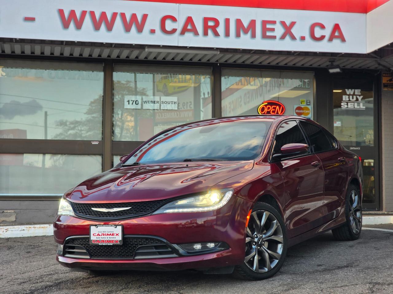 Used 2015 Chrysler 200 V6 AWD | Sunroof | Alpine Sound | Heated Seats | Backup Camera for sale in Waterloo, ON
