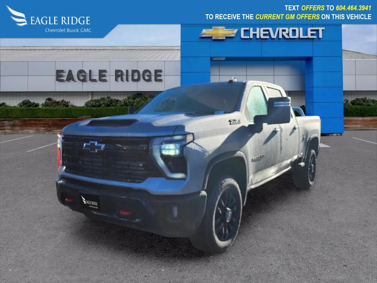 New 2026 Chevrolet Silverado 3500HD LT 13.4-inch infotainment touchscreen, 12.3-inch digital driver display, wireless Apple CarPlay and Android Auto, Bluetooth, WiFi compatibility, six-speaker audio system, automatic emergency braking for sale in Coquitlam, BC