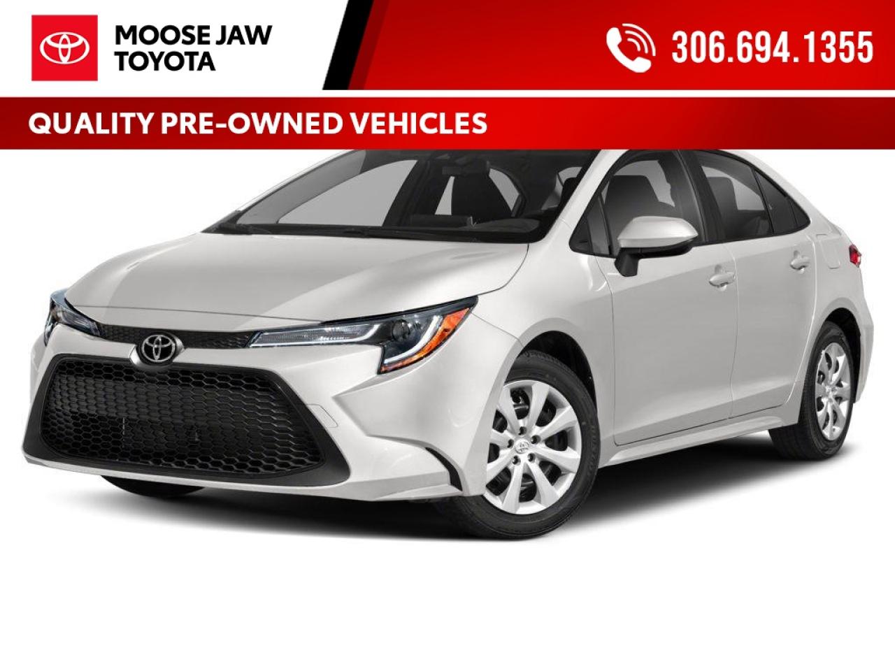 Used 2020 Toyota Corolla  for sale in Moose Jaw, SK