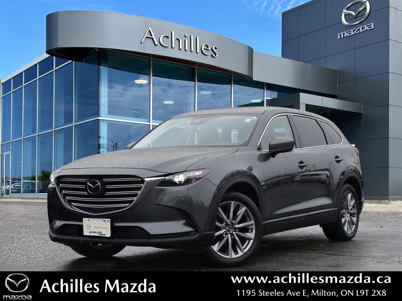 Used 2021 Mazda CX-9 GS-L, CAPTAINS CHAIRS, LEATHER, MOONROOF for sale in Milton, ON