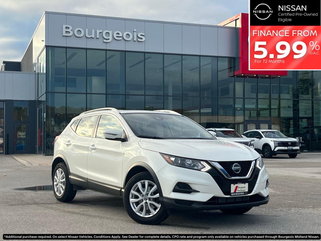 Used 2021 Nissan Qashqai AWD SV CVT for sale in Midland, ON