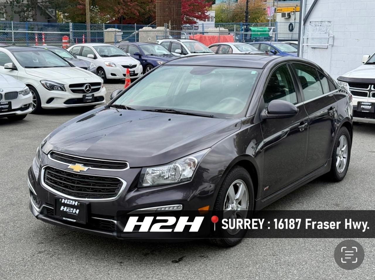Used 2016 Chevrolet Cruze LT FINANCING AVAILABLE for sale in Surrey, BC
