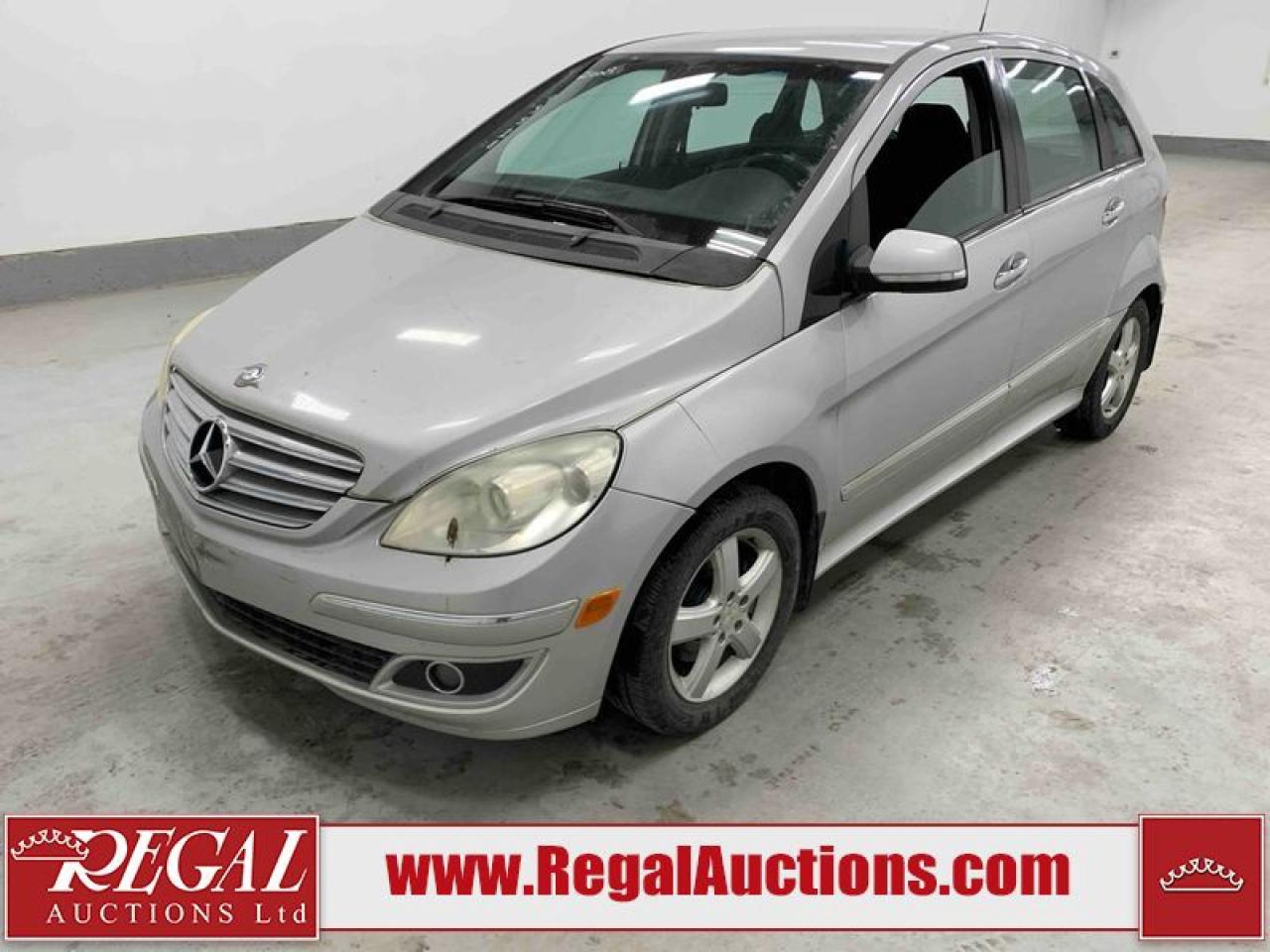Used 2008 Mercedes-Benz B-Class B200 for sale in Calgary, AB