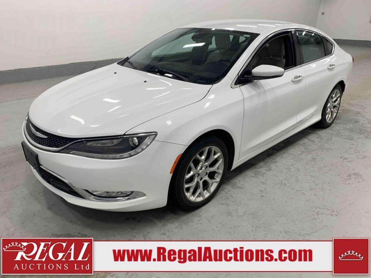 Used 2015 Chrysler 200 200C for sale in Calgary, AB