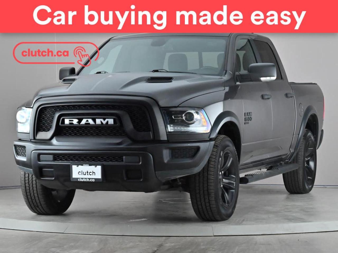 Used 2021 RAM 1500 Classic Warlock Crew Cab 5 1/2 ft 4x4 w/ Apple CarPlay, Cruise Control, Rearview Cam for sale in Toronto, ON