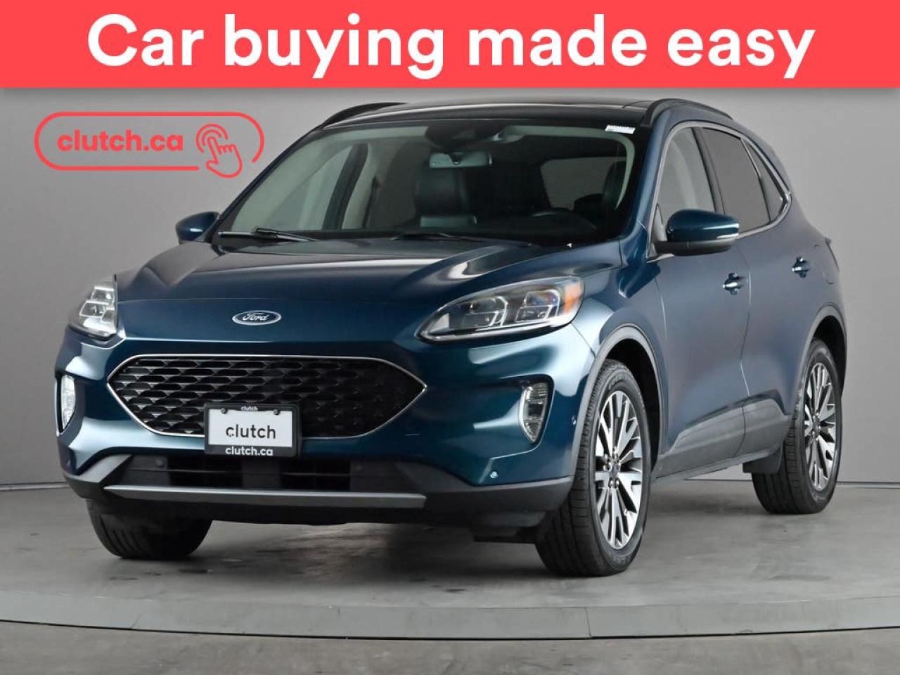 Used 2020 Ford Escape Hybrid Titanium AWD w/ Apple CarPlay, Heated Front Seats, Rearview Cam for sale in Toronto, ON